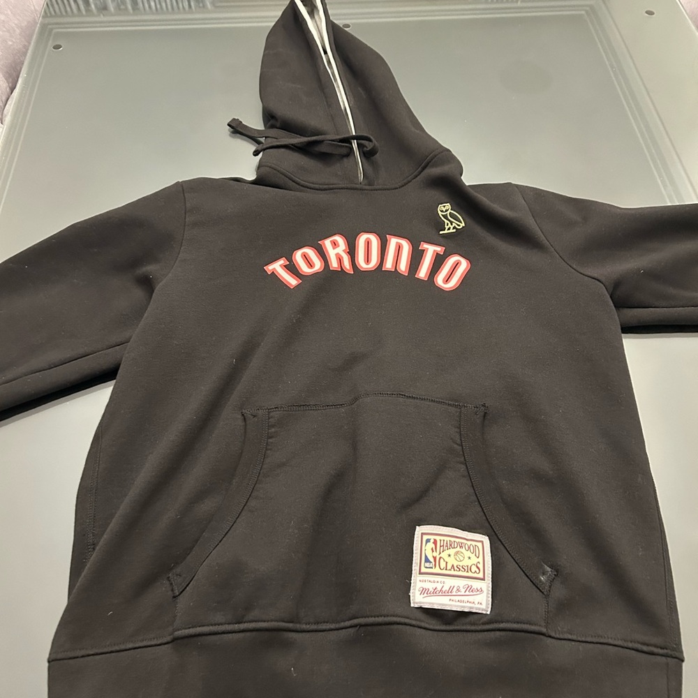 Mitchell & Ness x OVO Black Toronto Raptors Hoodie